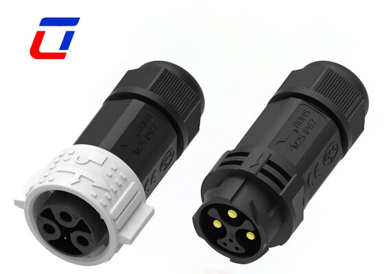 PA66 15A+5A M25 Connettore impermeabile maschio femmina 3+3 connettori multi pin per il settore automobilistico