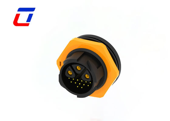 3+13 Pin Industrial Plug And Socket M25 ODM Miglior connettore maschile femminile impermeabile 300V