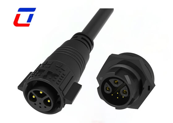 Connettore maschio femmina M19 3+4 Pin impermeabile 15A+5A 300V IP67 Multi Pin maschio femmina
