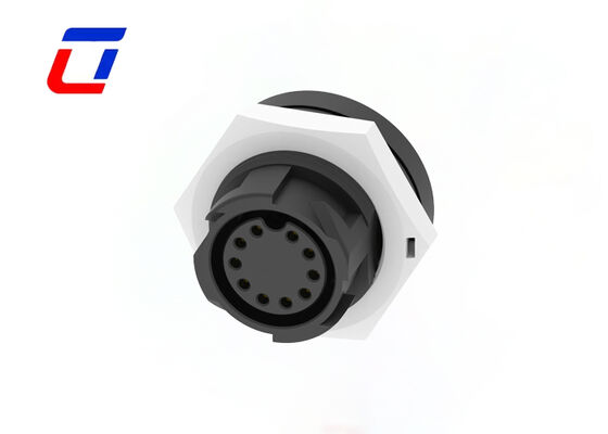 300V M19 10 pin connettore idraulico dati Push bloccaggio circolare connettore maschio femmina