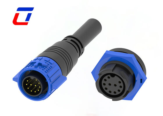 M19 300V 5A connettore a presa e presa impermeabile 11 pin cavo a bordo connettore IP67