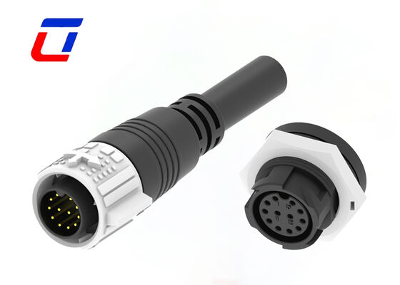 Corrente bassa 5A M19 12 Pin filo a connessione rapida impermeabile connettori dati produttore cinese