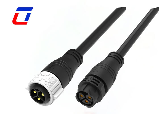 UL94-V0 3 pin M25 50A connettore a cavo impermeabile auto bloccante connettore di alimentazione IP67