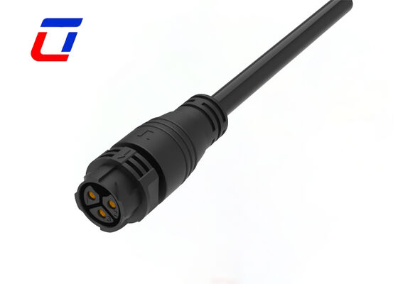 UL94-V0 3 pin M25 50A connettore a cavo impermeabile auto bloccante connettore di alimentazione IP67