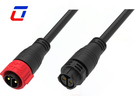 Connettore impermeabile PA66 M25 IP67 a 2 pin Connettore cavo stampato a sgancio rapido da 600 V