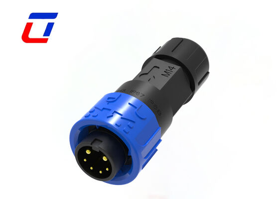 M16 connettore circolare in plastica a 2+4 pin a 300 V