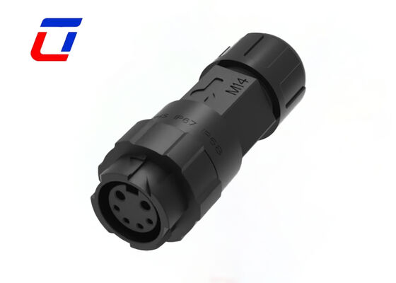 M16 connettore circolare in plastica a 2+4 pin a 300 V