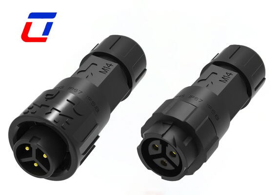 IP67 3 Pin Connector Maschio e femmina M16 10A 300V connettore di alimentazione impermeabile