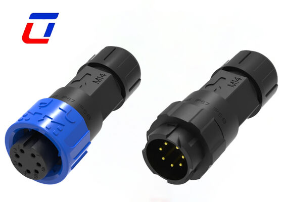 Basso Voltaggio 300V M16 7 Pin Data Quick Connector IP67 impermeabile Maschio Femminile Connector Cina