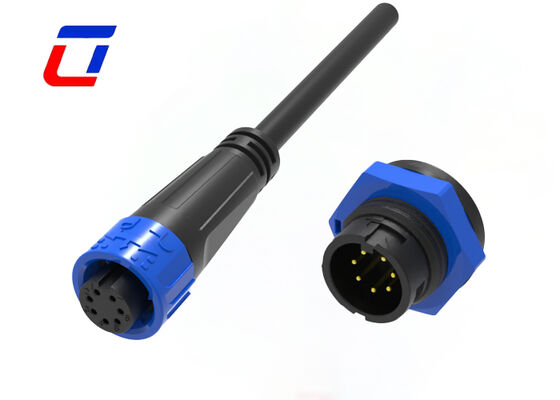 Basso Voltaggio 300V M16 7 Pin Data Quick Connector IP67 impermeabile Maschio Femminile Connector Cina