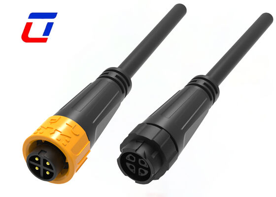 10A M16 4 pin IP67 connettore di alimentazione 300V maschio a femmina connettore rapido impermeabile
