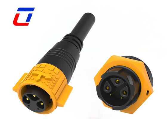 IP67 connettore impermeabile M19 3+2 pin 300V di alimentazione e segnale connettore esterno