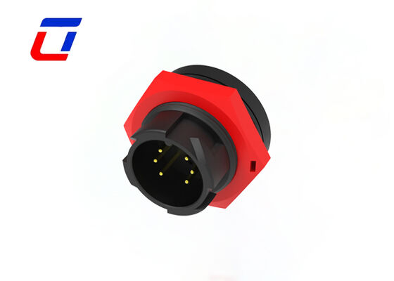 Trasmissione del segnale M19 Connettori per cavi impermeabili per esterni a 6 pin Presa rapida IP67