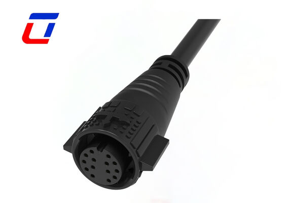 PA66 M19 14 Pin IP67 connettore impermeabile 300V Data Male To Female
