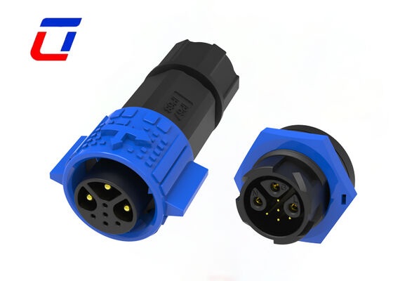 Presa multipolare 20A M19 3+5 pin in ottone placcato oro Connettore circolare 300V