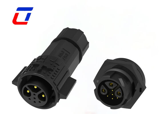 Presa multipolare 20A M19 3+5 pin in ottone placcato oro Connettore circolare 300V