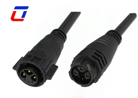 PA66 M19 connettore di cavo impermeabile esterno alimentazione e segnale 3+3 connettori multi pin 300V