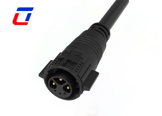 PA66 M19 connettore di cavo impermeabile esterno alimentazione e segnale 3+3 connettori multi pin 300V