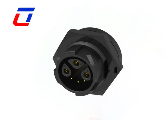 PA66 M19 connettore di cavo impermeabile esterno alimentazione e segnale 3+3 connettori multi pin 300V