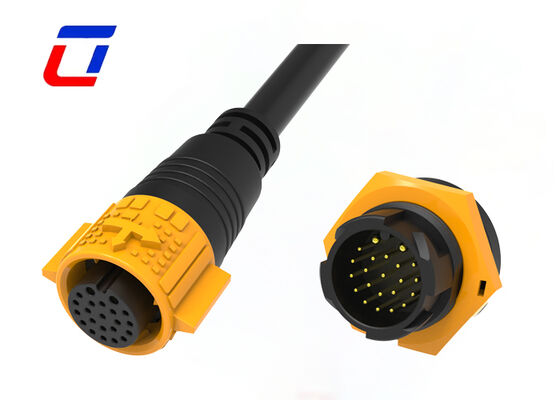 M19 IP67 cavo di collegamento impermeabile a bordo 300V Multi Pin 2+20 Pin per il sistema solare