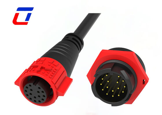 300V M19 connettori idraulici esterni per dati 5A 16 pin connettore rapido maschile femminile