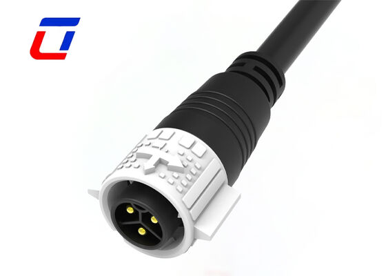 PA66 3 pin 20A connettore per cavi stampati connettore impermeabile M19 per nuove energie