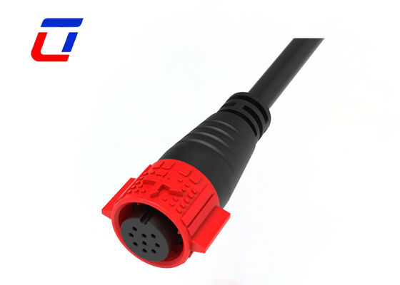 Connettori per cavi stampati M19 a 9 pin 5A 300V con blocco a pressione connettore dati impermeabile