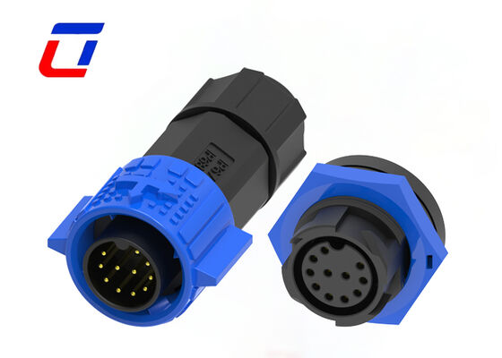 Connettore rotondo impermeabile M19 a 11 pin 5A 300V con blocco rapido connettore dati