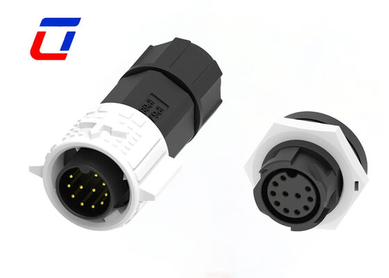 Connettore rotondo impermeabile M19 a 11 pin 5A 300V con blocco rapido connettore dati