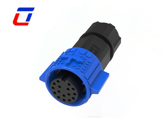 PA66 16 pin M19 pannello montato connettore circolare 5A IP67 connettore rapido impermeabile