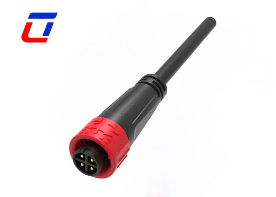 M16 Push Lock Connector elettrico maschio femmina connettore esterno impermeabile 10A 4 pin