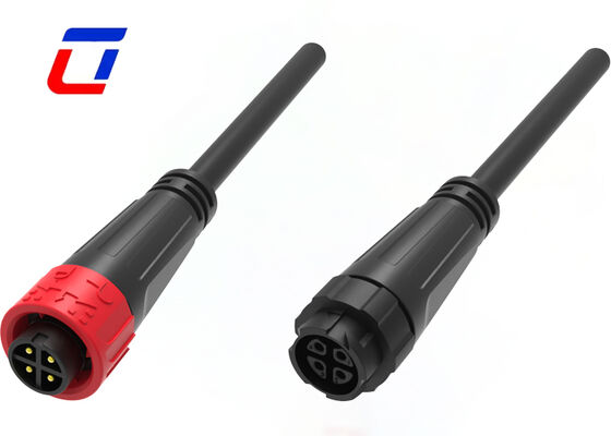 M16 Push Lock Connector elettrico maschio femmina connettore esterno impermeabile 10A 4 pin