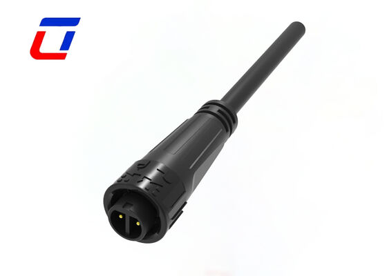Connettore impermeabile M16 IP67 a 2 pin 10A UL con blocco rapido