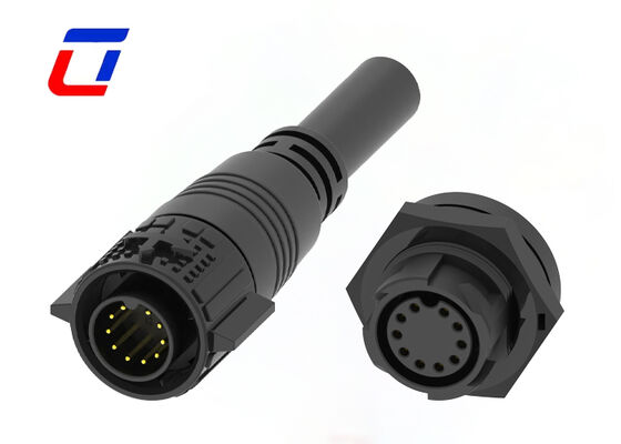 RoHS Compliant Plug And Socket Connectors 300V Push Locking M19 IP67 Connector