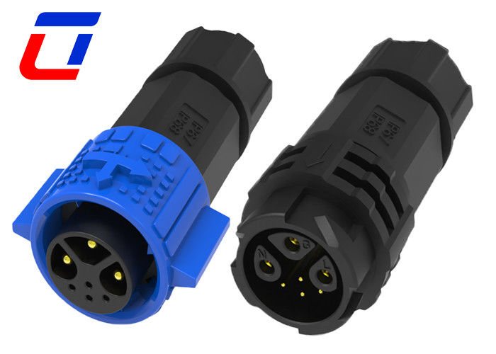 Collegatori a 7 pin circolari a più pin impermeabili IP67 3 Power 4 Signal Plug combinato