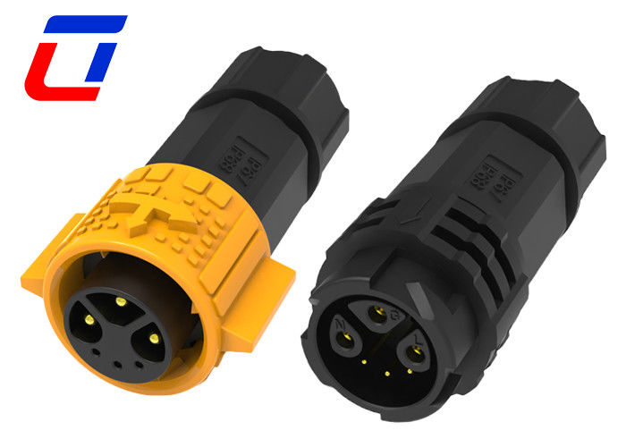 3+3 pin rotondo impermeabile connettore circolare IP67 maschio connettore femminile 6 pin