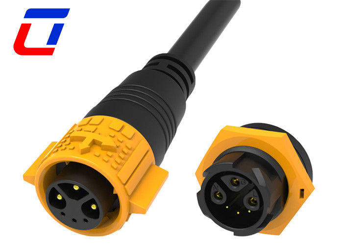 3 Potenza 15A 3 Dati 5A connettore a LED impermeabile 6 Pin connettore a cavo impermeabile