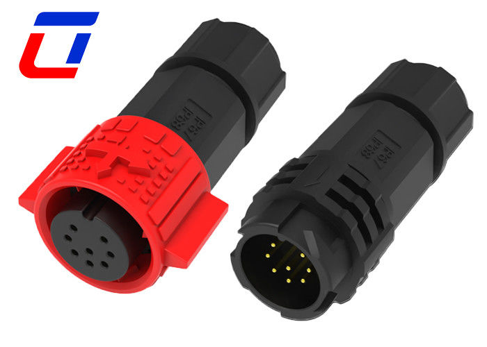 OEM ODM connettore idraulico a 8 pin M19 Push Lock IP67