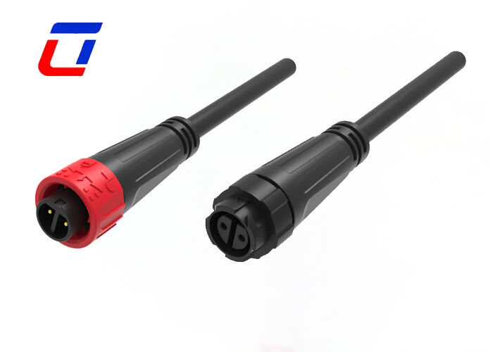 M16 impermeabile a 2 pin connessione a blocco rapido circolare maschio a femmina 300V