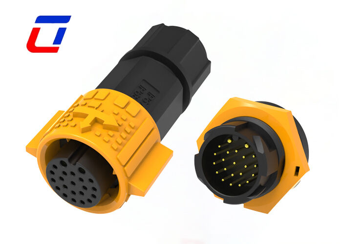 Connettore per cavo impermeabile IP67 M19 2+20 connettori multi-pin per elettronica da esterno