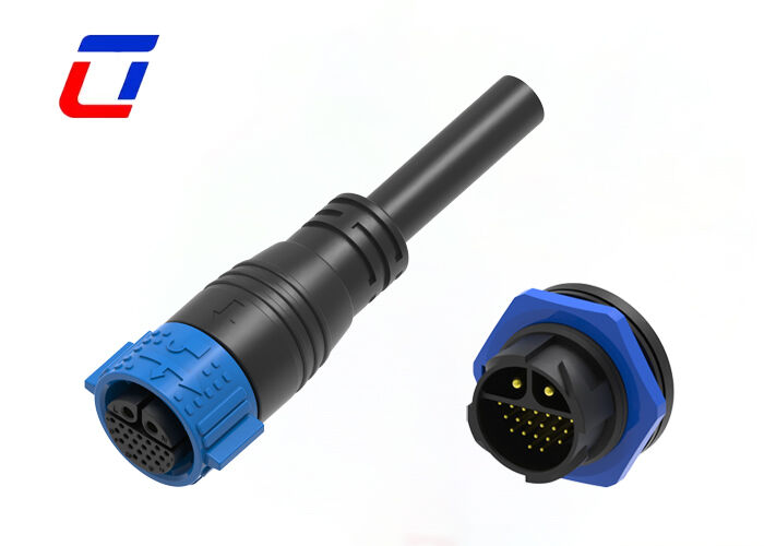 Connettori per cavi stagni M25 2+20 Pin IP67 connettori multi-pin per settore automobilistico