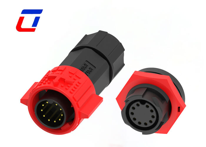 Connettore dati a 10 pin M19, impermeabile, connettore rapido filo-scheda