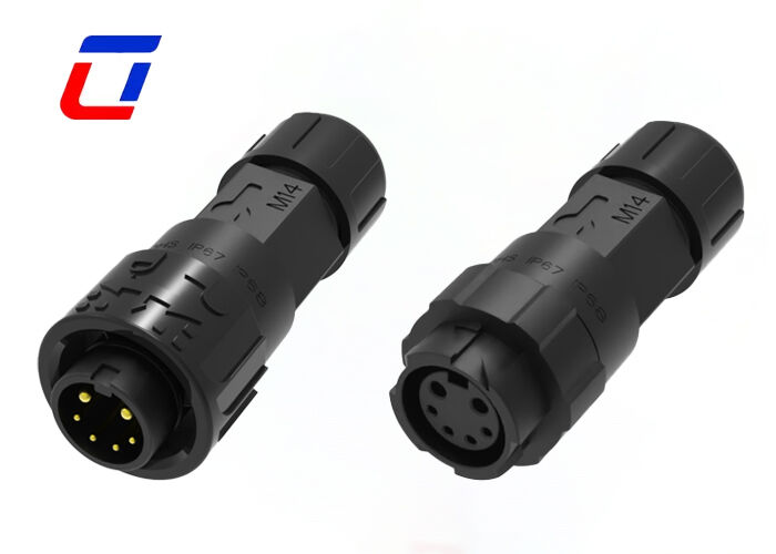 M16 300V connettore rotondo XLR impermeabile 2+4 connettori multi pin presa di segnale di alimentazione