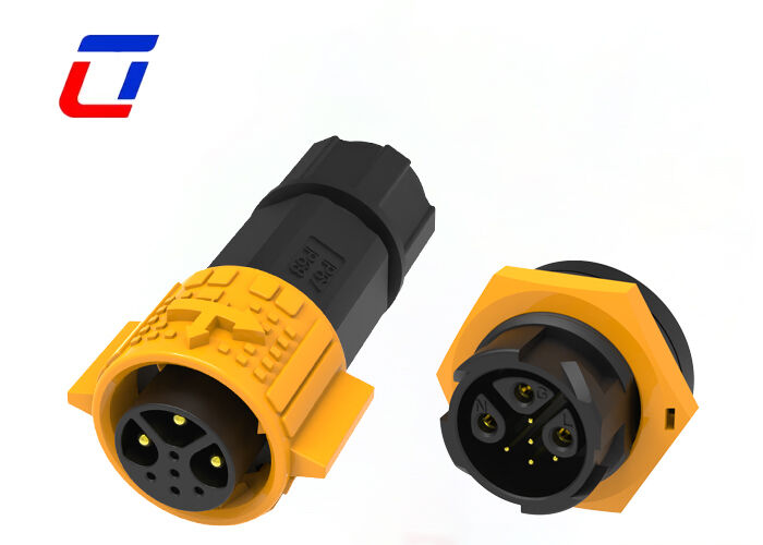 M19 IP67 Impermeabile 3 + 5 Pin Presa Connettore 20A Maschio Femmina Connettore dati alimentazione 8 Pin