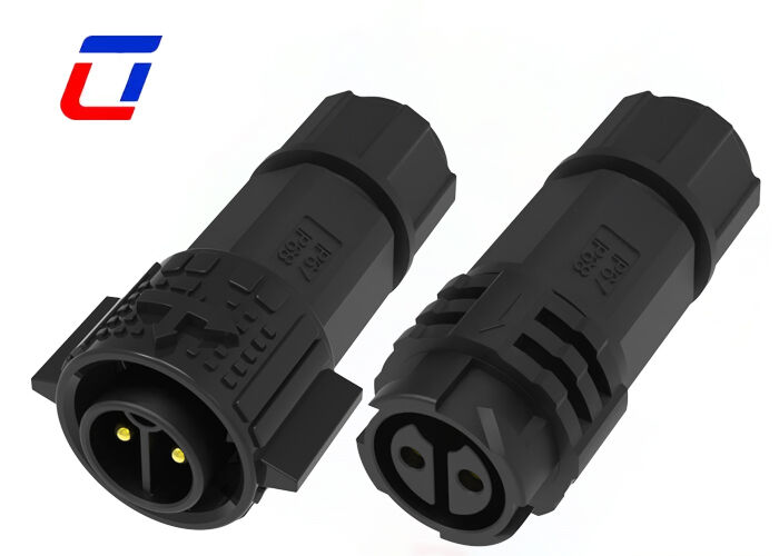 M19 20A 2 pin connettore di potenza circolare
