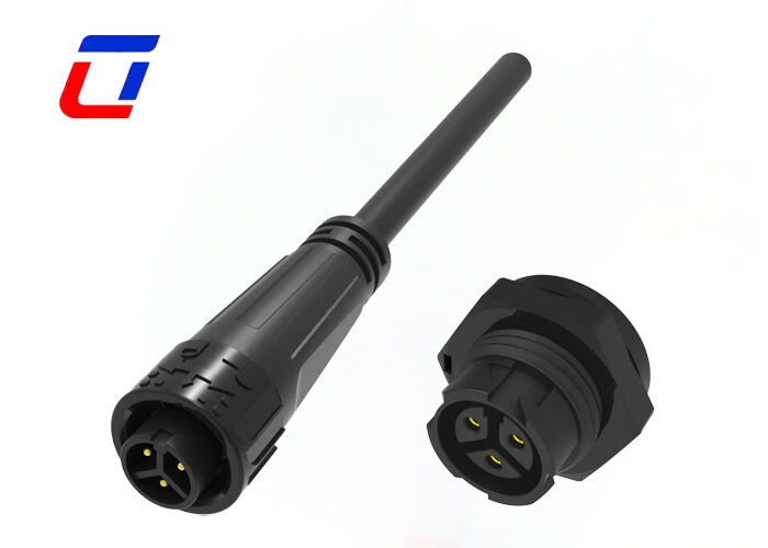 IP67 3 Pin Connector Maschio e femmina M16 10A 300V connettore di alimentazione impermeabile