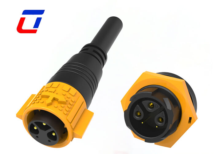 IP67 connettore impermeabile M19 3+2 pin 300V di alimentazione e segnale connettore esterno