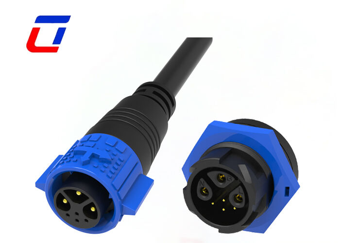 15A+5A M19 3+4 Pin IP67 connettori 300V