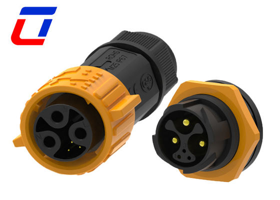 6 pin 50A connettore di alimentazione impermeabile M25 IP67